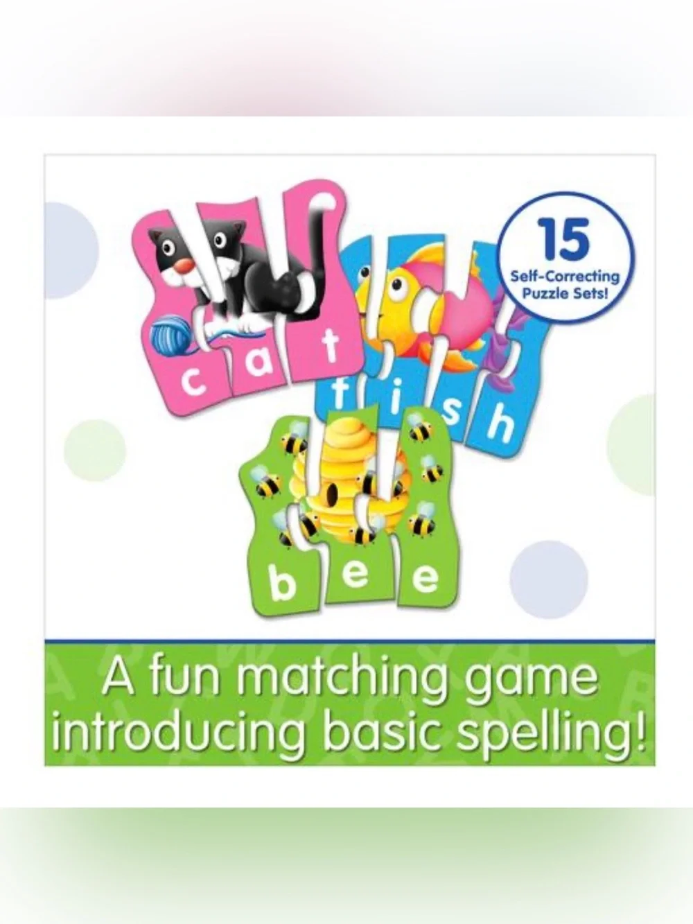 The Learning Journey Match It! Spelling Jr Puzzle New in Box